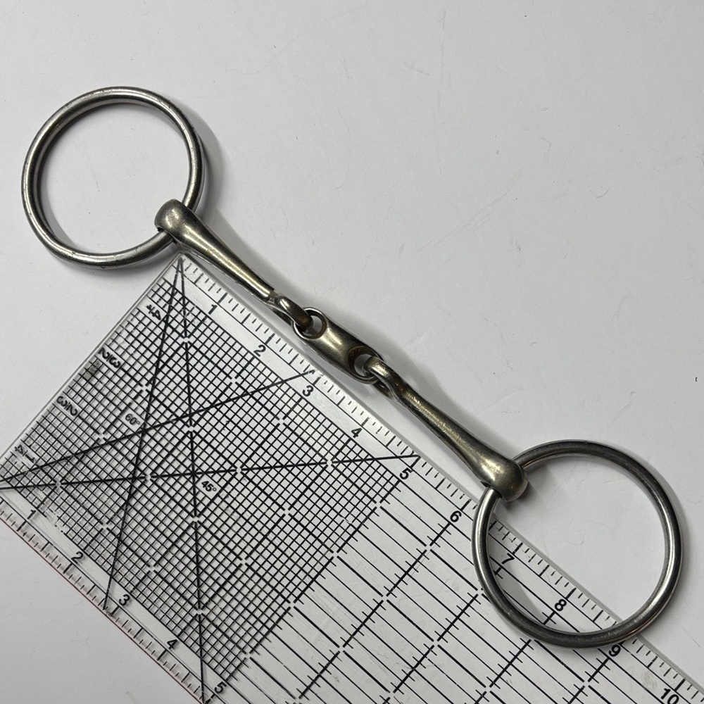 Dewsbury double jointed snaffle- 6”